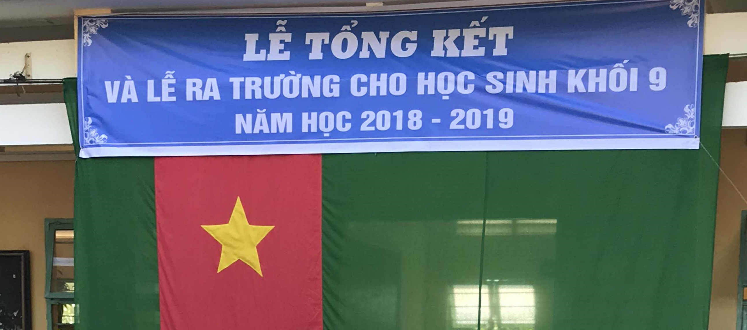 Lễ tổng kết năm học 2018 - 2019